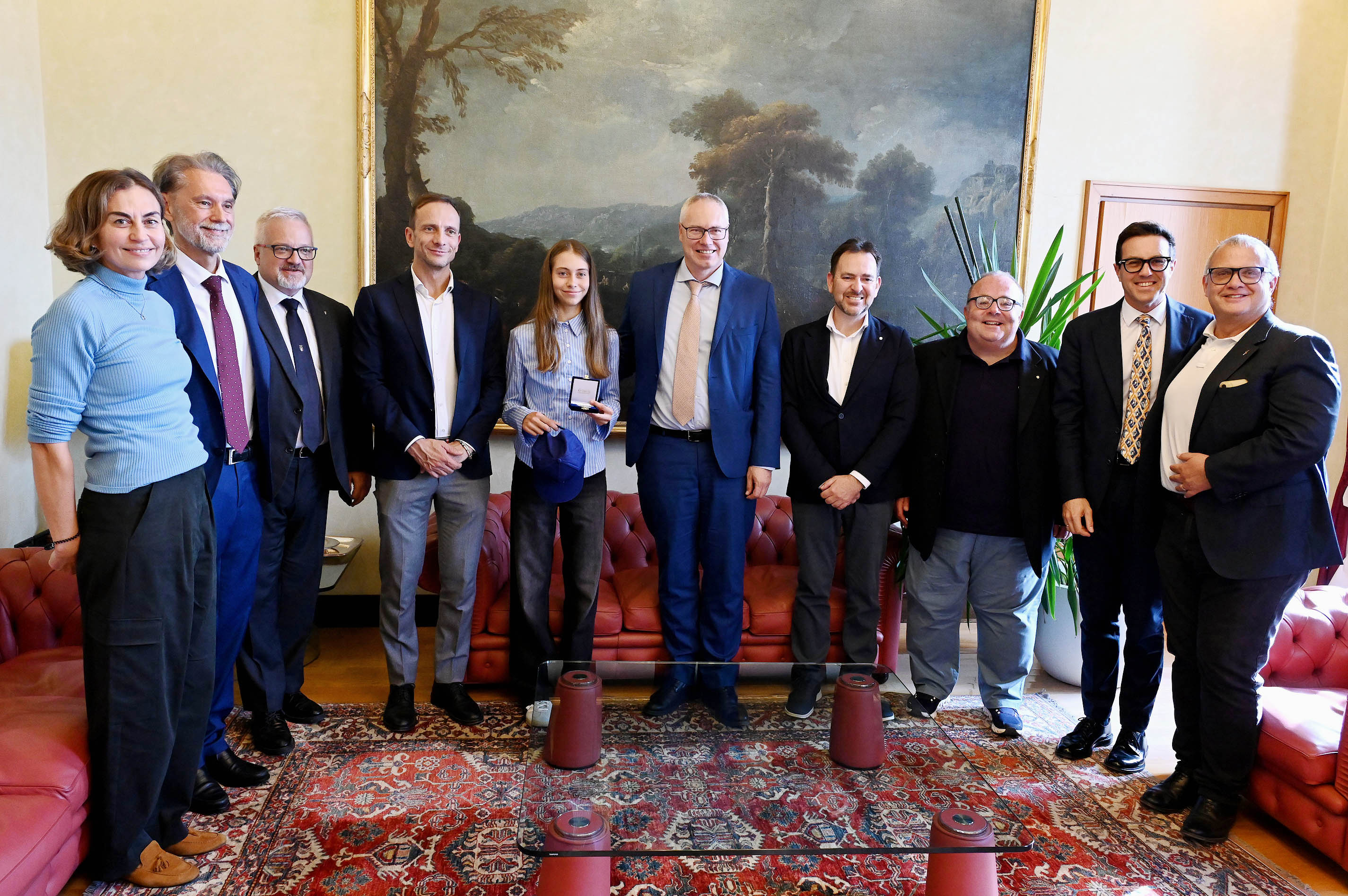 TENNIS. SIGILLO CR A SOFIA FERRARIS. BORDIN: SPORT È SCUOLA DI VITA